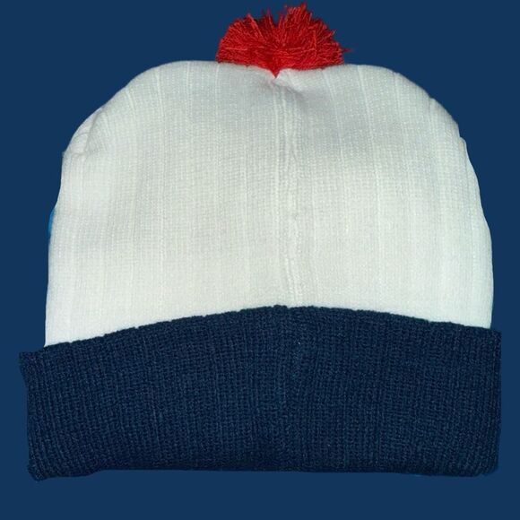 NWT MLB Twins Baseball Collaboration Izzy Ice cream Navy White Pom Beanie - Picture 2 of 5